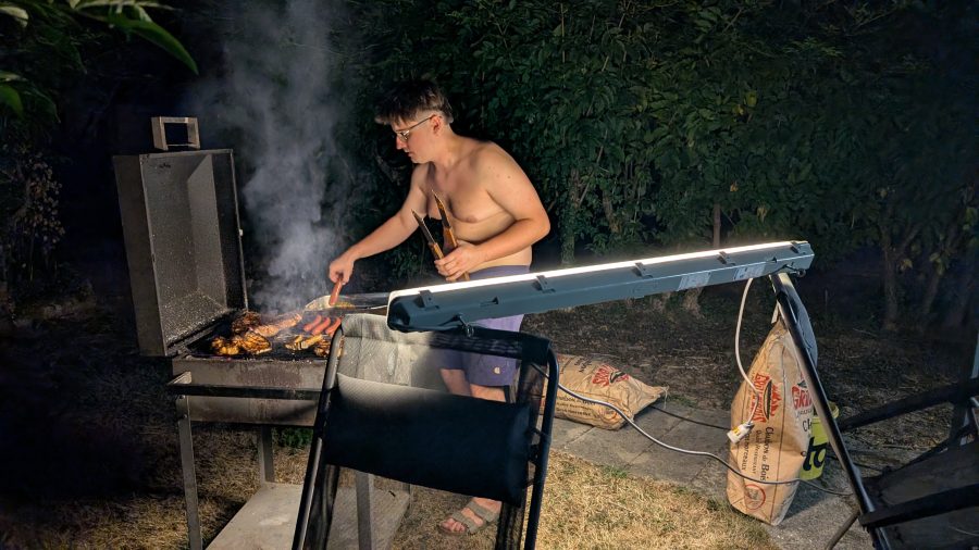Un barbecue entre amis